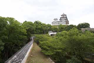 photo,material,free,landscape,picture,stock photo,Creative Commons,Himeji-jo Castle, Four national treasures Castle, Sadanori Akamatsu, Shigetaka Kuroda, Hideyoshi Hashiba