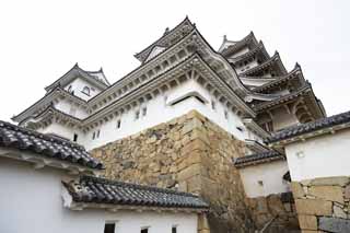 fotografia, materiale, libero il panorama, dipinga, fotografia di scorta,Himeji-jo il Castello, Quattro tesori nazionali Arroccano, Sadanori Akamatsu, Shigetaka Kuroda, Hideyoshi Hashiba