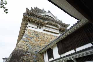 foto,tela,gratis,paisaje,fotografa,idea,Himeji - Castle de jo, Cuatro tesoros nacionales Castle, Sadanori Akamatsu, Shigetaka Kuroda, Hideyoshi Hashiba