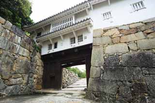 photo,material,free,landscape,picture,stock photo,Creative Commons,Himeji-jo Castle, Four national treasures Castle, Sadanori Akamatsu, Shigetaka Kuroda, Hideyoshi Hashiba