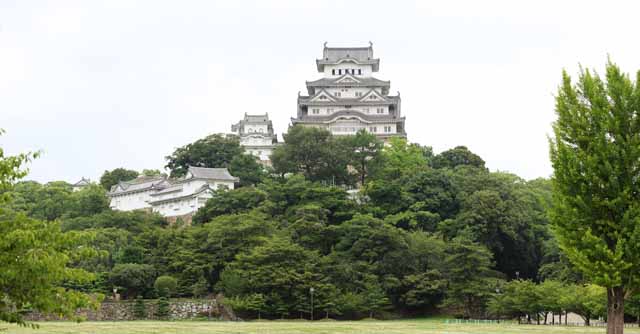 fotografia, material, livra, ajardine, imagine, proveja fotografia,Himeji-jo Castelo, Quatro Castelo de tesouros nacional, Sadanori Akamatsu, Shigetaka Kuroda, Hideyoshi Hashiba