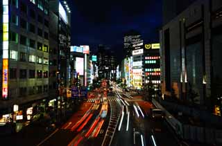 photo,material,free,landscape,picture,stock photo,Creative Commons,The dusk of Shinjuku Station, Downtown, Shinjuku, Commercial areas, city