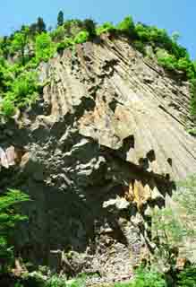 fotografia, materiale, libero il panorama, dipinga, fotografia di scorta,Rupe di Columnar, pietra, cielo, , 