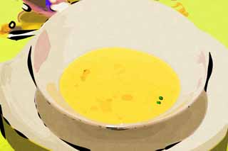 illust, , , , , ,  ,  , .,potage scallop, scallop, , Soup, soup 