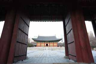 photo, la matire, libre, amnage, dcrivez, photo de la rserve,La vertu porte de la neutralisation du temple de Kotobuki, btiment de palais, Je suis peint en rouge, chausse de pierre, Architecture de la tradition