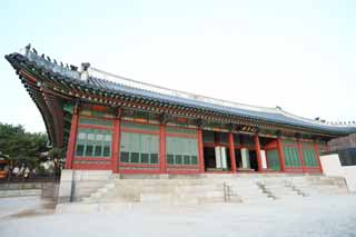 photo,material,free,landscape,picture,stock photo,Creative Commons,Virtue Kotobuki shrine Xianning , palace building, I am painted in red, Bluish green, Tradition architecture