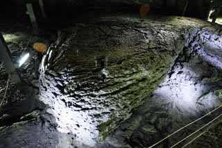 photo,material,free,landscape,picture,stock photo,Creative Commons,Lava in the overabundance of vigor cave, Manjang gul Cave, Geomunoreum Lava Tube System, volcanic island, basement