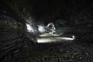 fotografia, material, livra, ajardine, imagine, proveja fotografia,Uma superabundncia de caverna de vigor, Manjang gul Caverna, Geomunoreum lava tubo sistema, ilha vulcnica, poro