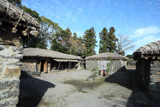 photo,material,free,landscape,picture,stock photo,Creative Commons,Castle town folk village, Life, race, Tradition architecture, Culture