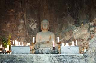 Foto, materiell, befreit, Landschaft, Bild, hat Foto auf Lager,Sanbanggul-Tempel, Kerze, Chaitya, Ein Weihrauchstock, Buddhistisches Bild