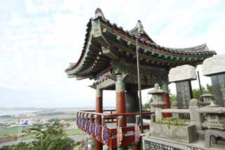 photo,material,free,landscape,picture,stock photo,Creative Commons,Sanbanggul temple, rocky mountain, Chaitya, bell tower, lava dome