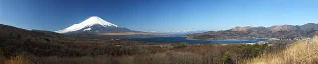 fotografia, materiale, libero il panorama, dipinga, fotografia di scorta,Mt. Fuji, Mt. Fuji, Yamanakako, , 