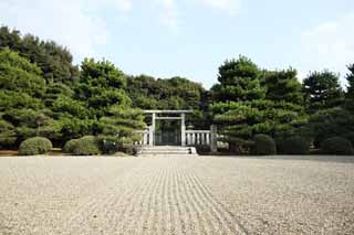 foto,tela,gratis,paisaje,fotografa,idea,Emperador Chokei Dongling de Saga, Mausoleo de Imperial de cielo, Tumba, Maana norte y sur, 