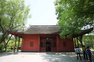 photo,material,free,landscape,picture,stock photo,Creative Commons,Ming Xiaoling Mausoleum Toru, Tomorrow morning, I am painted in red, The first emperor, world heritage