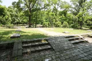 photo,material,free,landscape,picture,stock photo,Creative Commons,Ming Xiaoling Mausoleum Crown Prince Dongling ruins, Remains, The basics, An open space, The ruins