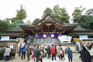 photo,material,free,landscape,picture,stock photo,Creative Commons,Omiwa shrine main shrine, Shinto, Prevention against evil, Precincts, Worship