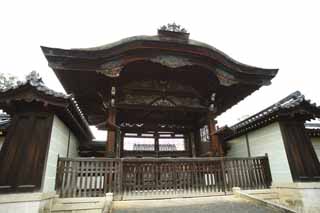 foto,tela,gratis,paisaje,fotografa,idea,Puerta de Temple de Ninna - ji para mensajeros imperiales, Openwork, Soy lujoso, Ave fnix chino, Csped de Tang