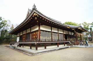 fotografia, materiale, libero il panorama, dipinga, fotografia di scorta,Tempio di Ninna-ji tempio interno, La Corte Imperiale lo stile, struttura di stanza principale, Chaitya, eredit di mondo