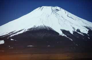 Foto, materieel, vrij, landschap, schilderstuk, bevoorraden foto,Mt. Fuji, Fujiyama, De besneeuwde bergen, Word geconfronteerd van de berg, Ht mountaintop