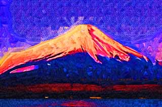 illust, , , , , ,  ,  , ., Fuji, Fujiyama, snowy ,  ,  