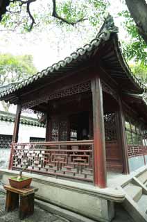 photo,material,free,landscape,picture,stock photo,Creative Commons,Yuyuan Garden, Joss house garden, , Chinese food style, I am painted in red