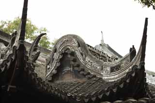 photo,material,free,landscape,picture,stock photo,Creative Commons,Yuyuan Garden, Joss house garden, , Chinese food style, I am painted in red