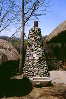 photo,material,free,landscape,picture,stock photo,Creative Commons,Stone chimney, tradition, , , 