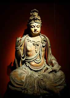 Foto, materieel, vrij, landschap, schilderstuk, bevoorraden foto,Het is een standbeeld van Budda ten tijde van geld, Boeddhisme, Ht ancients, Boeddha, Beeldhouwkunst