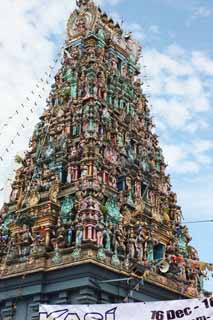 fotografia, materiale, libero il panorama, dipinga, fotografia di scorta,Raja Mariamman Devasthanam il tempio, L'Induismo, , Colorante Ricco, Dei