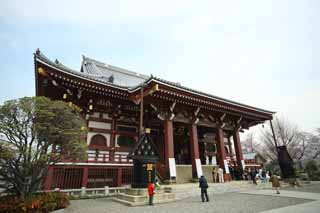 photo, la matire, libre, amnage, dcrivez, photo de la rserve,Ikegami sont devant le temple de l'Universit du temple de la porte, Takashi Nichiren, Chaitya, Le temple de Bodhidharma, Artiste Ryuko Kawabata