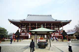 Foto, materieel, vrij, landschap, schilderstuk, bevoorraden foto,Ikegami voorkant poort tempel Universitaire tempel, Takashi Nichiren, Chaitya, Tempel bodhidharma, Kunstenaar Ryuko Kawabata