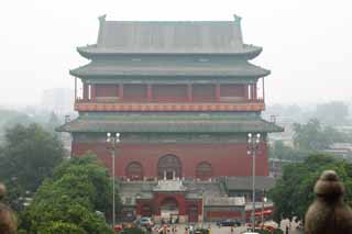 photo,material,free,landscape,picture,stock photo,Creative Commons,A drum tower of Beijing, drum, Keijo, , Ground Yasushi gate University street