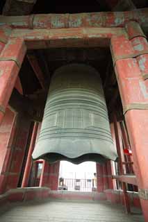 Foto, materiell, befreit, Landschaft, Bild, hat Foto auf Lager,Ein Glockenturm von Beijing, Glockenturm, Keijo, Das Zeitsignal, Das Schlagen einer Glocke