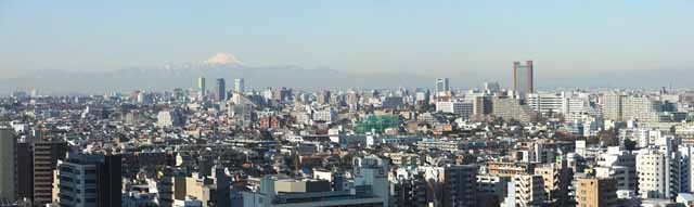 fotografia, materiale, libero il panorama, dipinga, fotografia di scorta,Mt. Sfondo di Fuji, Gruppo che costruisce, Mt. Fuji, Tanzawa, La neve