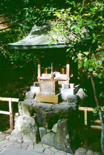 Foto, materieel, vrij, landschap, schilderstuk, bevoorraden foto,Kleine heiligdom, Ginkakuji, Klein heiligdom, , 