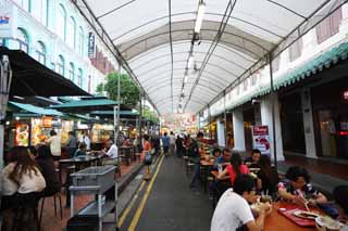 photo,material,free,landscape,picture,stock photo,Creative Commons,Chinatown, table, restaurant, An arcade, shopping district