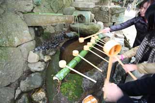 Foto, materieel, vrij, landschap, schilderstuk, bevoorraden foto,De Ishigami belangrijk heiligdom direct toegankelijk, De Japanese Chronicle van Japanneren, Beschrijving van volk geschiedenis, Soeplepel, Water