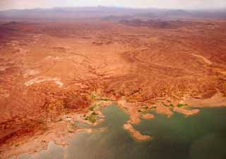 fotografia, materiale, libero il panorama, dipinga, fotografia di scorta,Lago di Dammed e deserto, rupe, lago, deserto, 