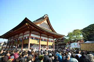 photo,material,free,landscape,picture,stock photo,Creative Commons,Fushimi-Inari Taisha Shrine, New Year's visit to a Shinto shrine, New Year's ceremony, Inari, fox