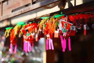 fotografia, materiale, libero il panorama, dipinga, fotografia di scorta,Fushimi-Inari Taisha mascotte di Sacrario, Un orecchio di riso, La nave di tesoro, I dadi, decorazione