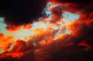 foto,tela,gratis,paisaje,fotografa,idea,Los nubes de puesta de sol, Fantasa, Rojo, Nube, De noche