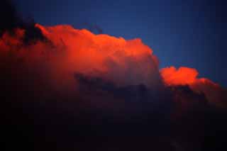 photo,material,free,landscape,picture,stock photo,Creative Commons,The sunset clouds, fantasy, Red, cloud, At dark
