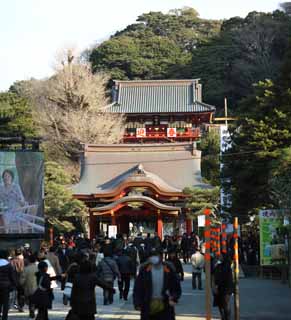 photo,material,free,landscape,picture,stock photo,Creative Commons,Hachiman-gu Shrine Hongu, , An upper shrine, main shrine, 