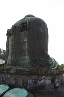 photo,material,free,landscape,picture,stock photo,Creative Commons,Kamakura great statue of Buddha, , , Soong style, Buddhism sculpture