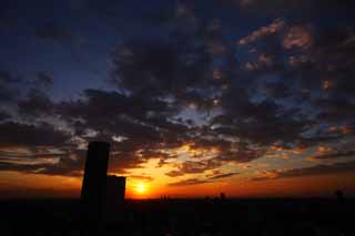 foto,tela,gratis,paisaje,fotografa,idea,El sol poniente que se pone, Sol poniente, Rojo, El sol, De noche