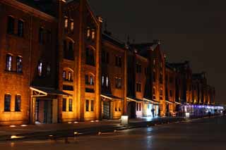 photo,material,free,landscape,picture,stock photo,Creative Commons,Yokohama red brick warehouse, brick warehouse, sightseeing spot, Waterfront, modernization industry inheritance