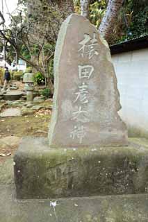 fotografia, materiale, libero il panorama, dipinga, fotografia di scorta,Lato di Sacrario di Eshima la torre di Tsunomiya, Scimmia Tabiko Oga, , , 