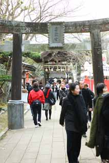 Foto, materiell, befreit, Landschaft, Bild, hat Foto auf Lager,Eshima Shrine Okutsu-Schrein, torii, Schintoistischer Schrein, , Ozunu Enno