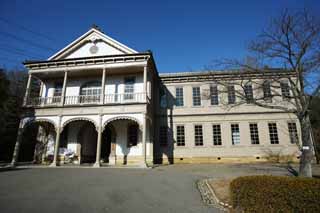 photo,material,free,landscape,picture,stock photo,Creative Commons,Meiji-mura Village Museum Mie ordinary normal school / rich person Elementary School , building of the Meiji, The Westernization, Western-style building, Cultural heritage