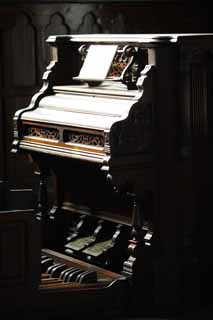 photo,material,free,landscape,picture,stock photo,Creative Commons,Meiji-mura Village Museum St. John cathedral , hymn, musical instrument, pedal, Cultural heritage